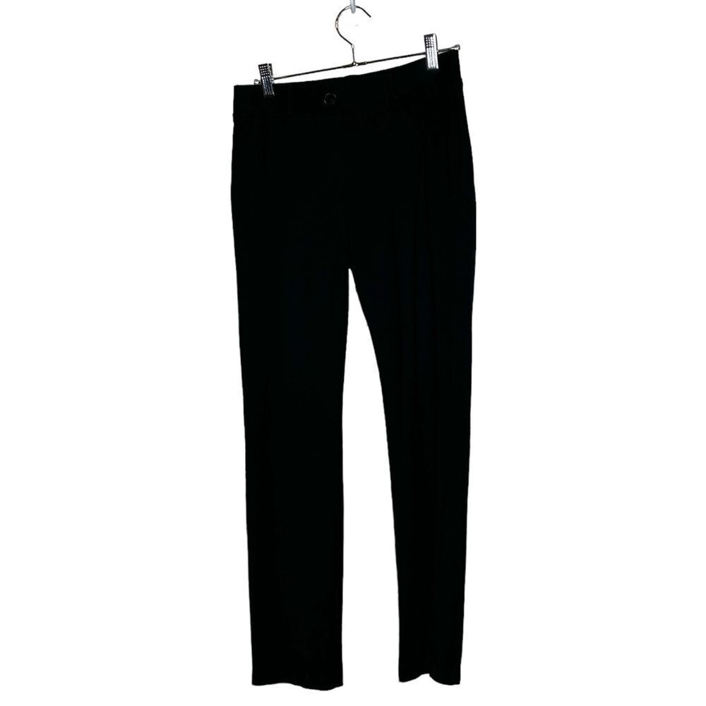 The limited size small rayon blend black dress pants stretch comfort